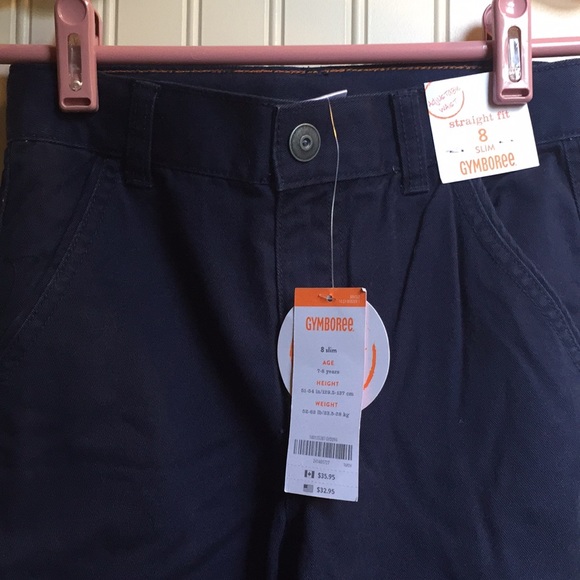 Gymboree Adjustable waist authentic indigo dye 8S - Picture 1 of 8